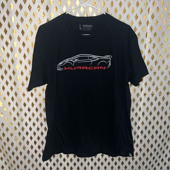 Tuner cult Lamborghini Huracan car T-shirt size L